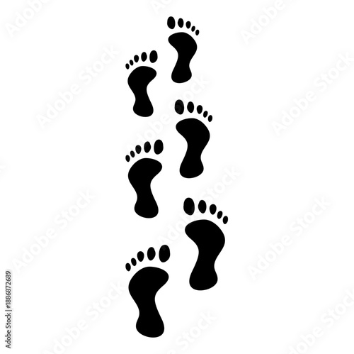 Footsteps Illustration