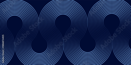 abstract dark background with glowing lines circles illustration eps10