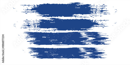 Abstract Blue and White Grunge Background with Halftone Style. Brush Stroke Illustration for Banner, Poster or Sports.