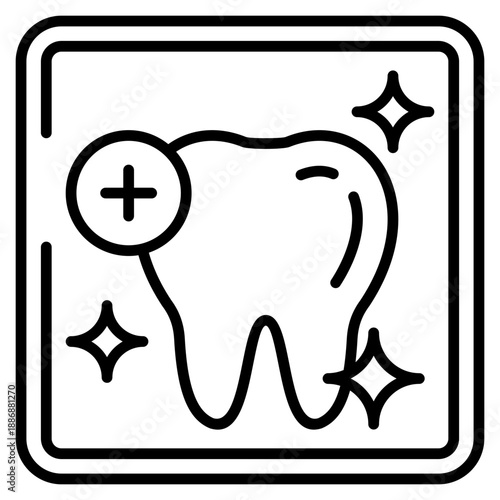 Dental Ui Icon For Design Elements