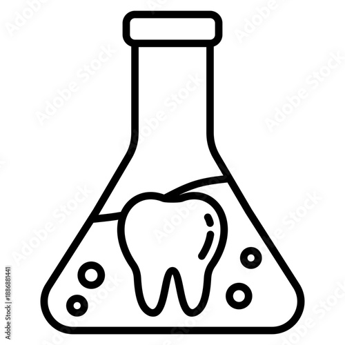 Dental Laboratory Icon For Design Elements