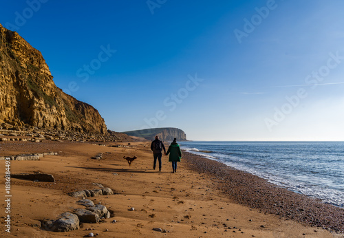 Foto views around west Bay Dorset ENgland