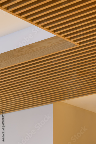 Acoustic Test Of Wood Panels, Repetitive Wooden Elements Foster Visual Harmony And Peaceful Environment