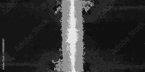 A stark vertical line of light contrasts against a dark textured background