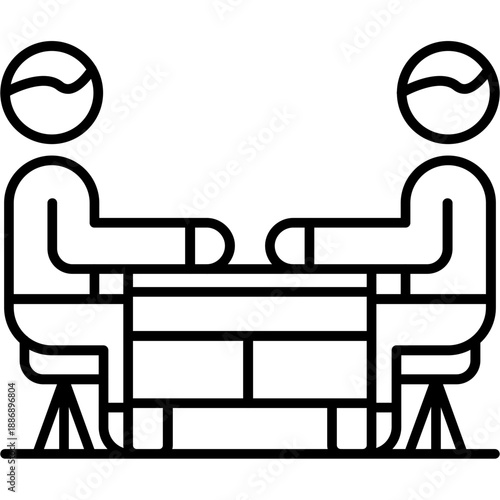 Workplace Culture Outline Icon