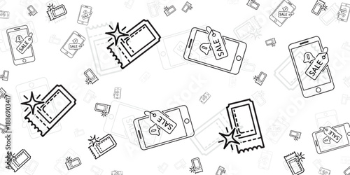 Digital Coupons and Sales Promotions on Mobile Phones with Special Offers and Discounts