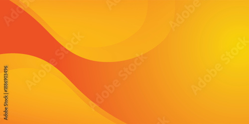 Abstract Blurry Orange Yellow Wave Background Design, Fresh Orange Yellow Stylish Background Template Vector. eps 10