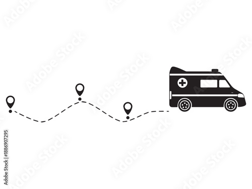 Medical Vehicle Route Start Point