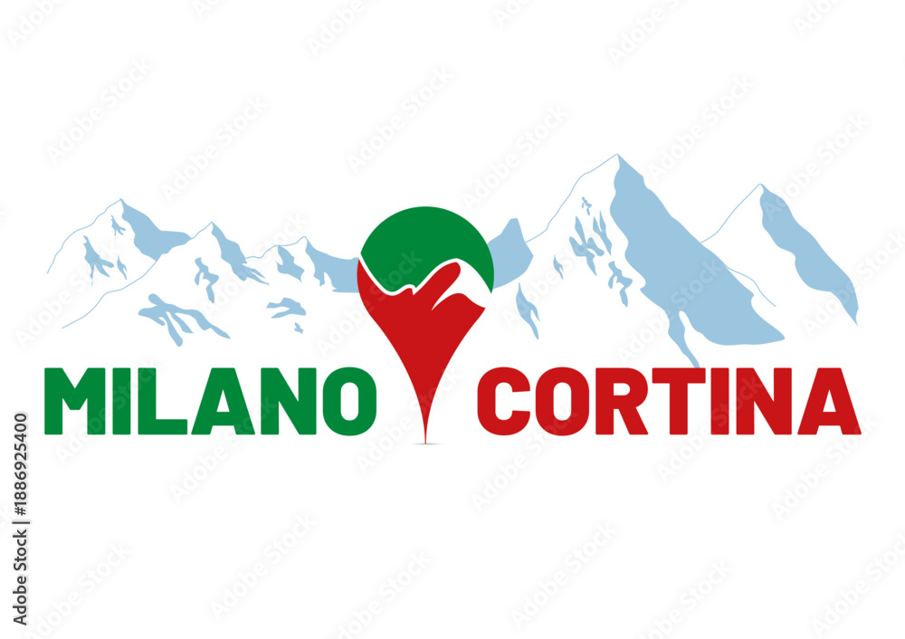 Obraz premium MILANO CORTINA ITALY