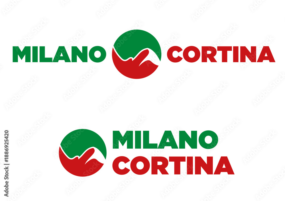 Obraz premium MILANO CORTINA ITALY