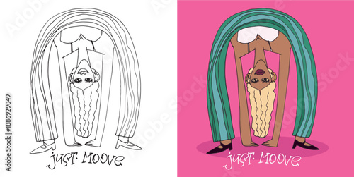 Trendy hand drawn doodle lettering quote. Lettering for t-shirt design, mug print, bag print, clothes fashion. 100% hand drawn vector image.
