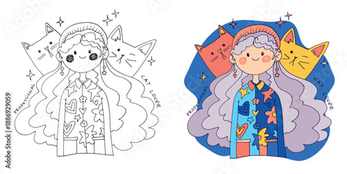 Trendy hand drawn doodle lettering quote. Lettering for t-shirt design, mug print, bag print, clothes fashion. 100% hand drawn vector image.
