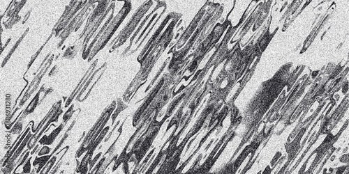 Dynamic abstract monochrome background with energetic scribbled lines and a grainy texture, perfect for modern graphic design and artistic compositions