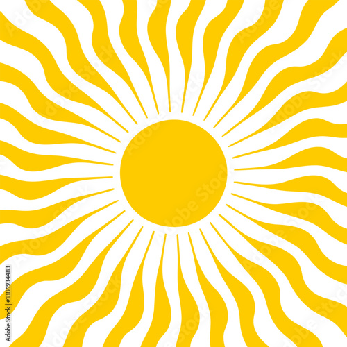 sun vector background