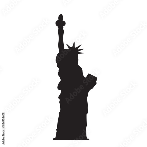 statue of liberty vector illustration