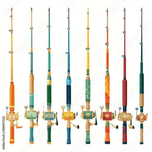 fishing rod and reel