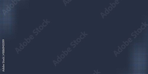 Stars Modern Halftone Geometry Pattern Vector Smooth Camber Border Blue Abstract Background.