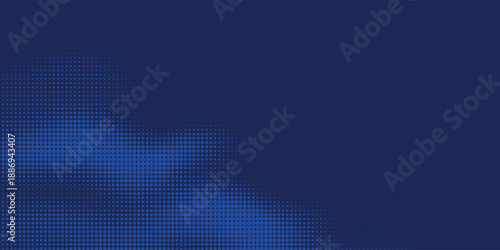 Blue abstract background with glowing circles. Swirl circular lines pattern. Geometric spiral. Twirl element. Modern graphic design. Futuristic technology concept.