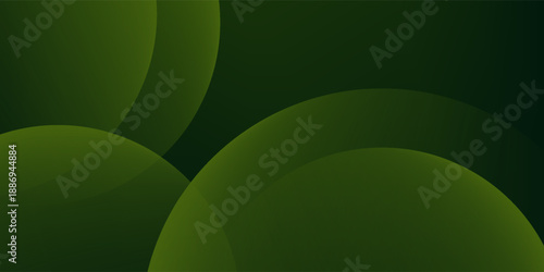 Green background with a combination of clouds and grass shapes.Natural green background with a blank space in the middle for your text.