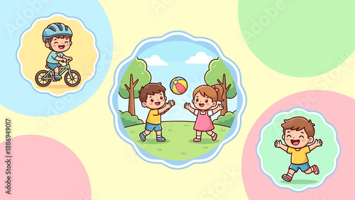 Inspirational Create Every Day Quote with Vibrant Swirling Background.