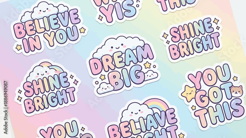 Inspirational Create Every Day Quote with Vibrant Swirling Background.