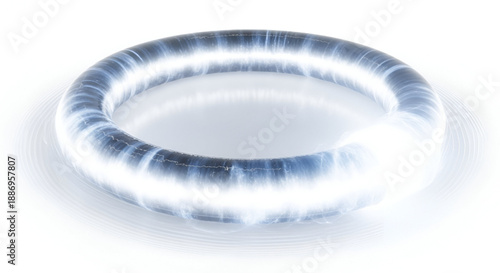 Futuristic Sonic Wave Impact Ring for Sci-Fi Gaming Visuals