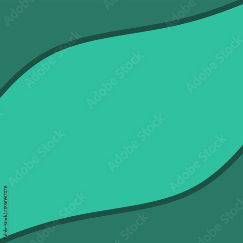 Minimal Green Abstract Organic Background
