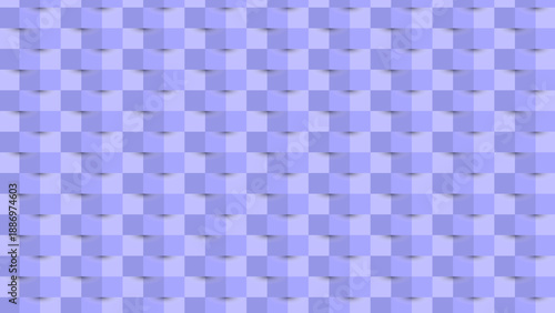 Abstract Blue Wall Block Pattern Background with Soft Shadow