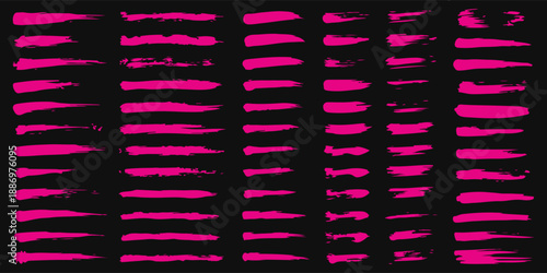 black pink brush pattern car sticker banner sporty abstract line pink black color combination grunge brush pattern modern motorsport racing design