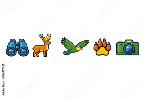 Exploring nature with tools for wildlife watching and capturing moments in the outdoors at various locations throughout the day