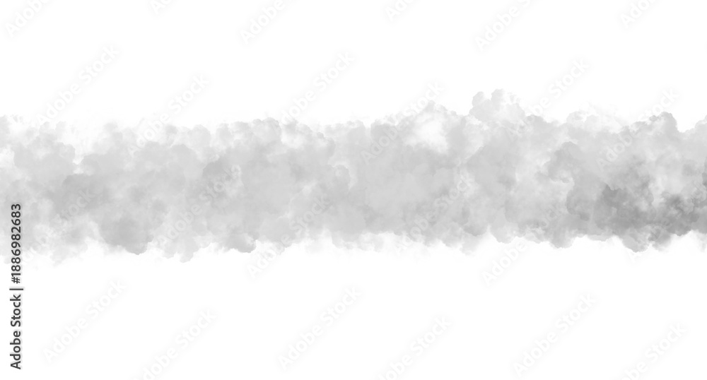 Fototapeta premium Vapor or fog swirl in neutral grey tones for graphic design
