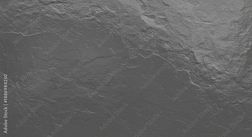 Fototapeta premium A dark gray textured surface with a rough, uneven terrain and subtle gradient effect