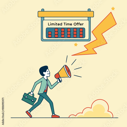 Fast Selling Offer Video with Live Sales Counter Animation