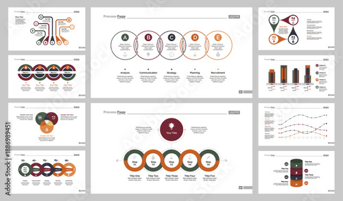 Ten Accounting Slide Templates Set