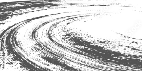 Abstract grunge black and white background featuring clean water ripples and concentric liquid splashes reflecting a wet nature surface texture