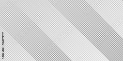 Geometric diagonal oblique vector curve gradient black and white graphic stripe line. Repeated fine diagonal lines Thin slash line stripes diagonal vector elegant background