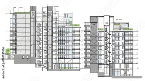 Vibrant abstract graphic design with dynamic lines and geometric shapes in blue, green, orange, and black, suitable for vehicle wraps or sports apparel.