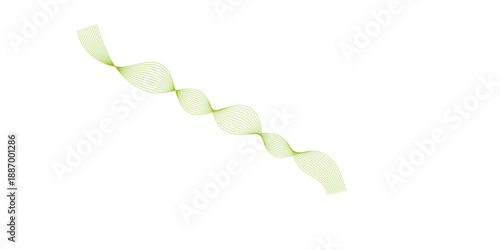 A fresh green growing arrow symbol designed with a spring leaf and eco tree branch represents natural growth and ecology isolated on a vector design