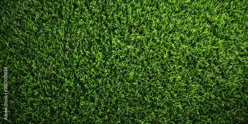 Lush green grass texture provides a vibrant, natural background.