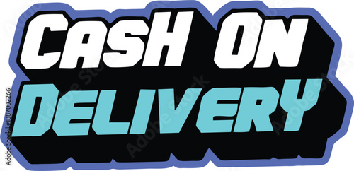 cash on delivery payment method label