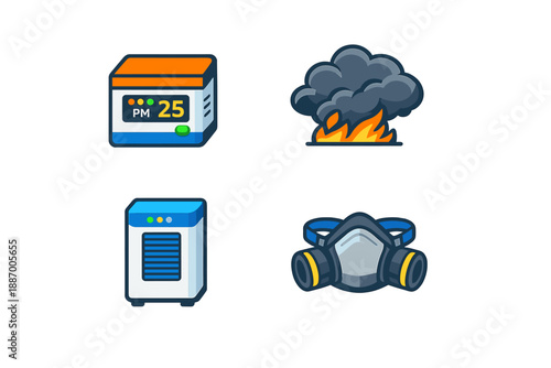 Air quality monitoring devices and pollution indicators help people understand environmental conditions and make informed decisions about their health and safety