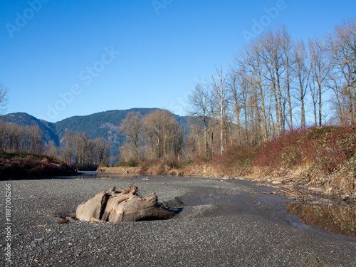 Chilliwack river damage after flood