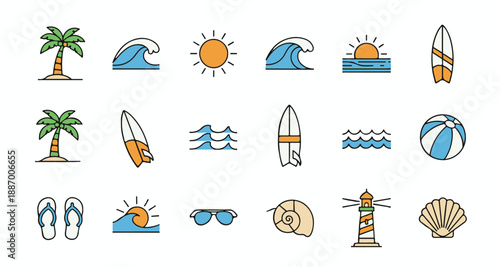 Vibrant array of colorful star-shaped candies on sticks Vector