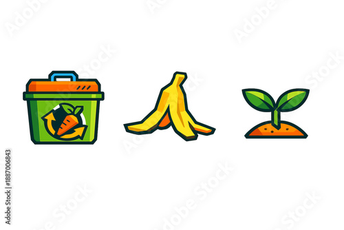 Understanding food waste through the cycle of discarded peel, composting, and urban gardening for sustainable living