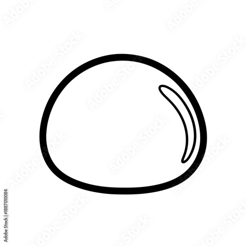  Minimalist Hand-Drawn Mochi Icon