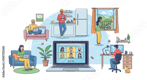 Diverse business team collaborating on a complex project, building structures and sharing ideas to achieve collective success and growth.