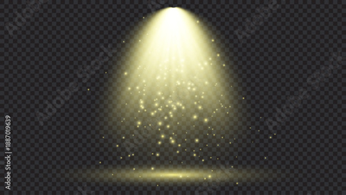 Lighting with spotlight illumination effects