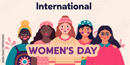 Celebrating diversity and empowerment a visual representation of international women s day