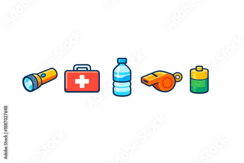 Survival Gear Icons