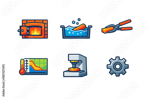 Forging and Manufacturing Icons